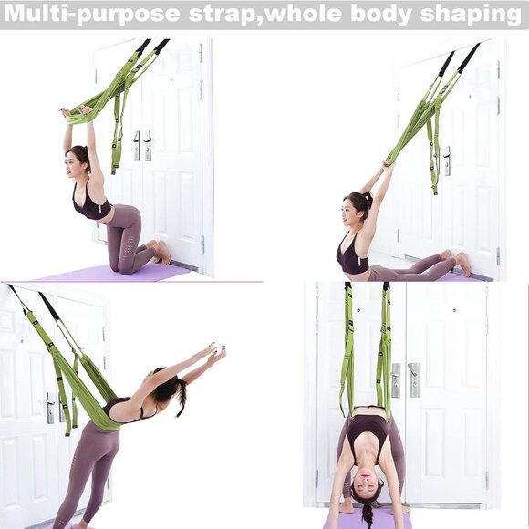 Leg Stretcher Strap Aerial Rope Stretching Strap Fitness Belt(1 Pack(Any Color)) - Picture 8 of 10